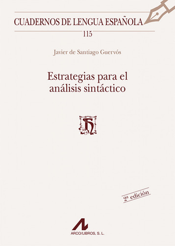 115.estrategias Para El Análisis Sintáctico. Santiago Guer
