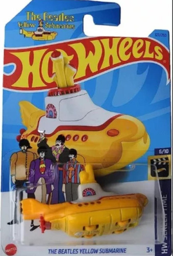 Hot Wheels 2023 The Beatles Yellow Submarine 127/250 S Time