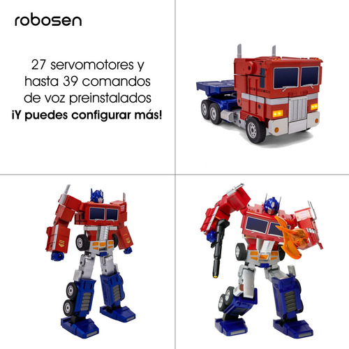 Robot A Control Remoto Optimus Prime Transformers Robosen