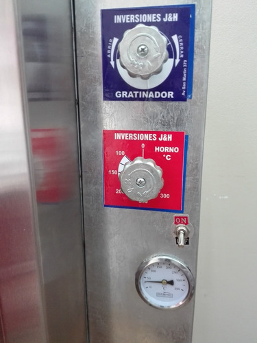 Horno Inox Pastelero Panadero Y Pizzas