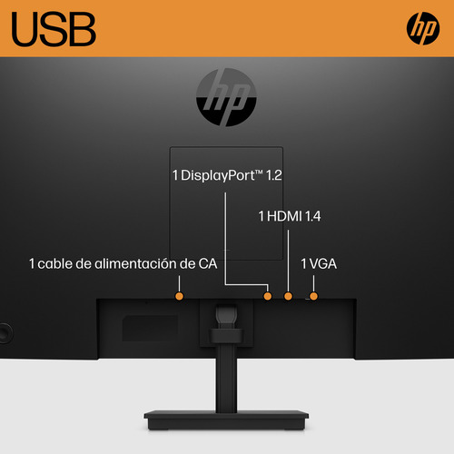 Monitor HP V27i G5 FHD color negro