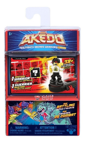 Akedo Ultimate Arcade Warrior Figura Sorpresa Delmy 