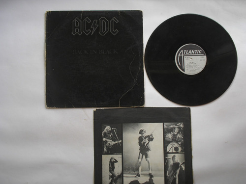 Lp Vinilo Ac-dc Back In Black Edición Usa 1980 
