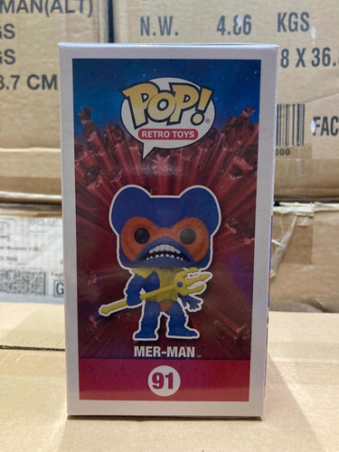 Mer-man 91 Masters Universe He-man Funko Pop Exclusive
