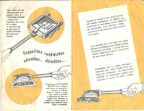 Comprar Papelería Antigua Publicidad A Tostador De Sanguiches Hauser