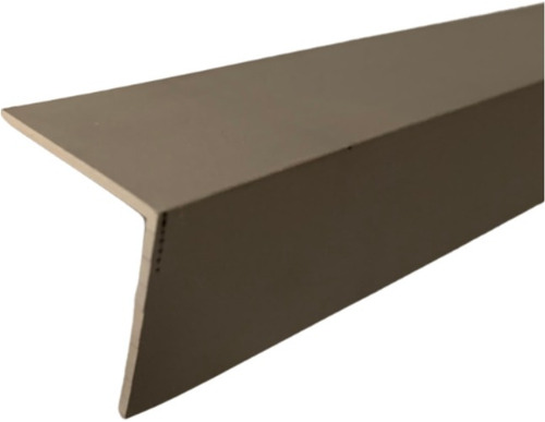 Perfil Angulo 25x25mm Aluminio Pintado Bronce-largo 2 Mts