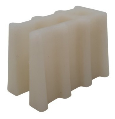 Imagen 3 de 8 de Soporte Plástico Para Chapa Trapezoidal X 100 Unidades