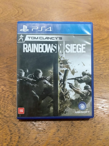 Tom Clancys Rainbow Six Siege Ps4 Semi Novo Mídia Fisica