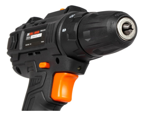 Taladro Atornillador 20v Compacto 3/8 Con Batería 2ah Wen Negro 60