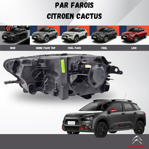 Par Farol Citroen C4 Cactus 2019 2020 2021 2022 2023 2024