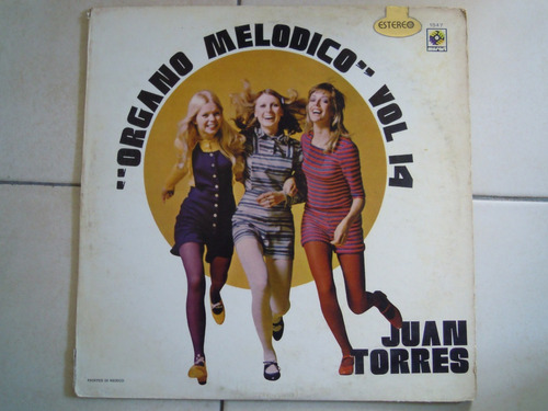 Juan Torres Lp Organo Melodico Vol.14