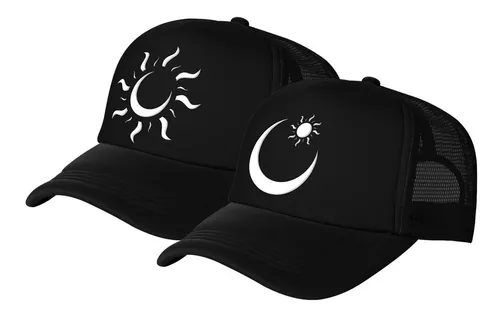comprar Gorra Trucker Parejas Duo Sol Y Luna