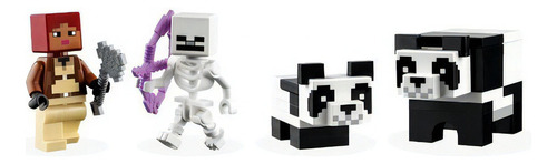 Kit De Construcción Lego Minecraft El Refugio-panda 21245 553