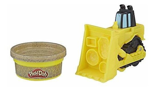 Play-doh Wheels Mini Bulldozer Juguete Con 1 Lata De Piedra