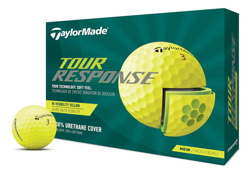 Pelotas Bolas De Golf Taylormade 2022 Amarillo