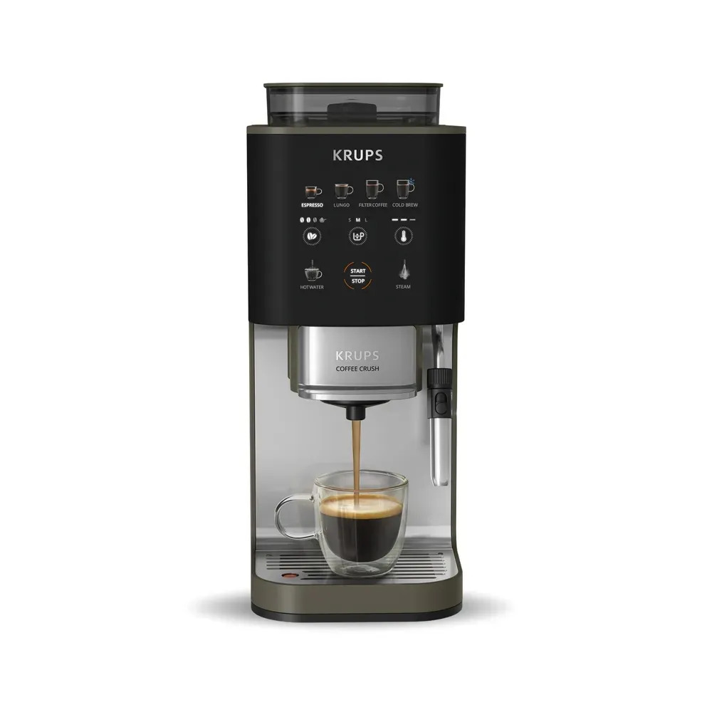 Máquina De Café Automática Krups Coffee Crush Experience Cce1 Preto 127v