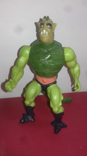 Whiplash, Hombre Lagarto Con Cola, Motu, Figura Vintage 1983