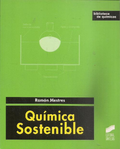 Libro Química Sostenible De Ramón Mestres