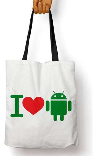 Bolso I Love Android (d0977 Boleto.store)