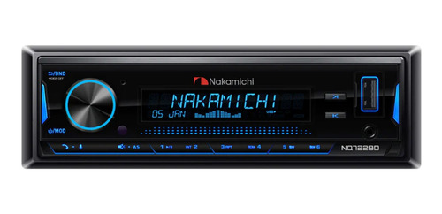 Estéreo Con Bluetooth Y Usb Am Fm Dsp Nakamichi Nq722bd