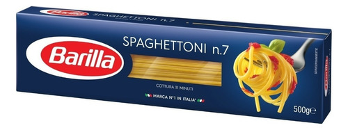 Fideos Barilla Spaghettoni Nº 7 500 Gr. 