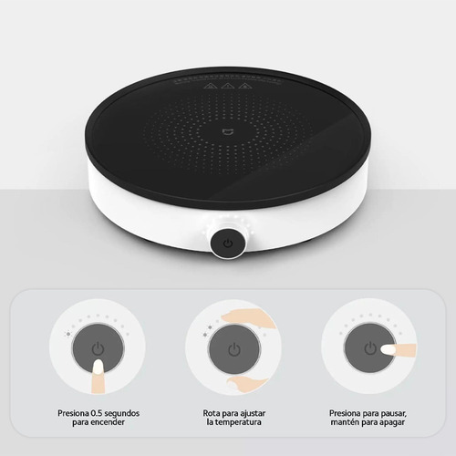 Imagen 3 de 6 de Cocina Eléctrica Xiaomi Mijia Induction Cooker Youth Edition