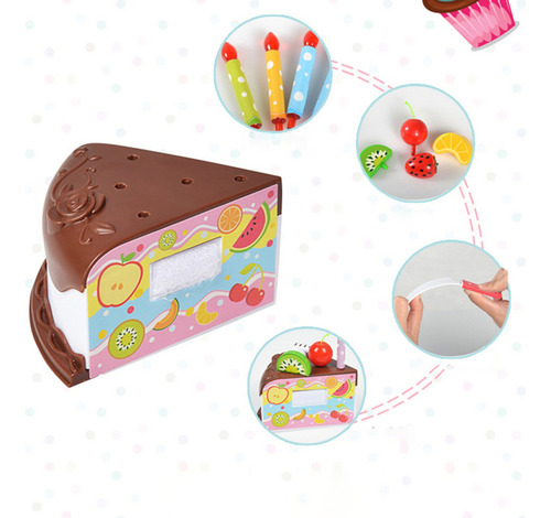 37pcs / Set Cortar Comida / Pastel / Fruta Juego De