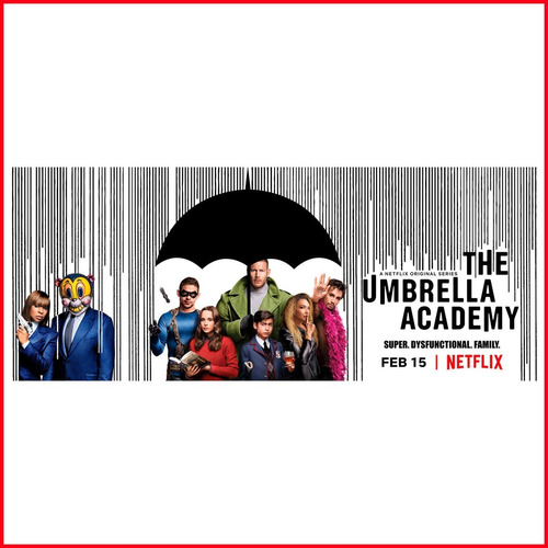 Poster Serie The Umbrella Academy Netflix #23 - 60x145cm