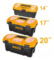 Comprar Kit 3 Cajas Valijas Herramientas 14 17 20 Broche Plast Ingco