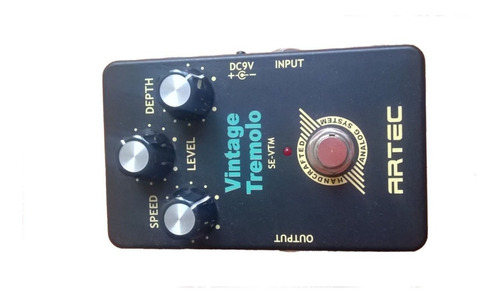 Pedal De Efecto Tremolo Para Guitarra Artec Tremolo P