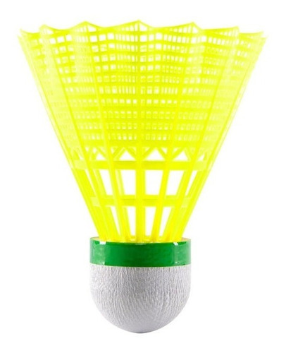 Imagen 2 de 7 de Gallito De Bádminton Perfly Psc 100 X3 Medium Volante