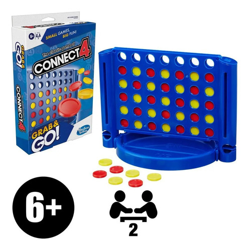 Juego De Mesa Connect 4 Juego De Viaje Hasbro Gaming