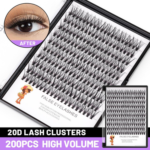 Bodermincer Extensiones De Pestañas Postizas Individuales Mi
