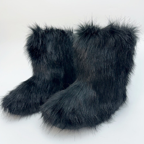Botas Peludas De Invierno Para Mujer, Cómodas, Cálidas, Y2k