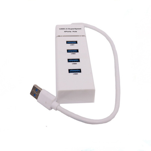 Imagen 4 de 6 de Hub 4 Puertos Usb 3.0 5gbps Mac - Pc - Win- Linux