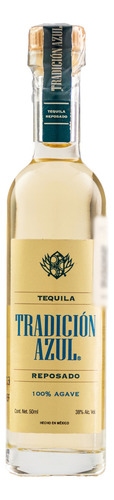Tequila Tradición Azul Reposado 50 Ml