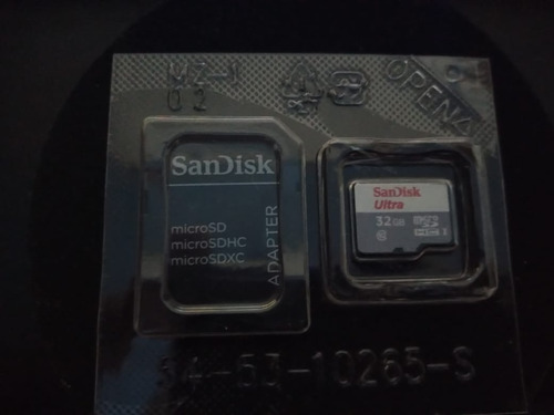 Cartao De Memoria Micro Sd Sandisk 32gb Classe 10 Seminovo