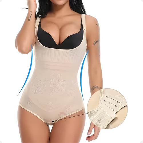 Body De Encaje Sexy De Mujer Moda Faja Corset Moldeadora