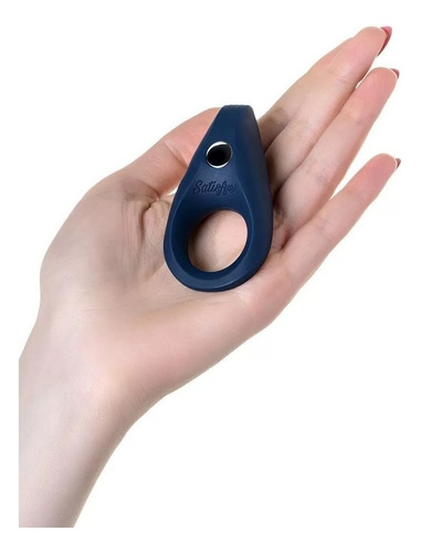 Satisfyer Rocket Anillo Peneano Vibrador Recargable Premium Color Negro