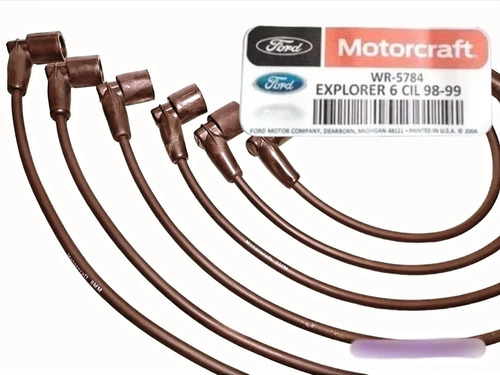 Cables De Bujias Ford Explorer 6 Cil 4.0 98-99 Motorcraft