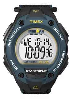 Reloj Timex Mens T5k413 Ironman Classic 30 Con Velcro