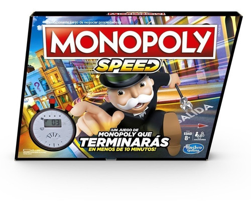 Juego De Mesa Monopoly Speed Hasbro E7033