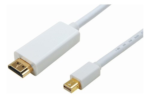 Cable Adaptador Minidisplay Port A Hdmi 1.8 Mts Mac, Macbook