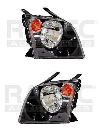 Par Juego Faros Ford Ecosport 2004 - 2007 Cuarto Ambar Sxc