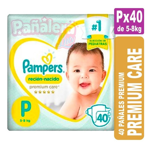 Pampers Premium Care P X 40 Unidades