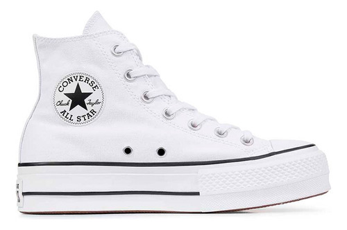 Converse Bota Mujer Converse Ctas Lift Hi 560846c Blanco 08.