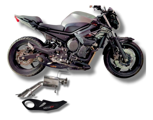 Ponteira Esportiva Yamaha Xj6 Taylor Mad Mexx Cod.107