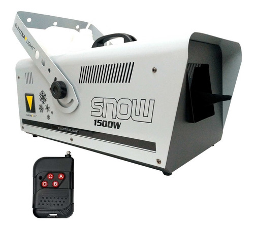 Maquina De Neve 1500w - Snow Machine Espuma Cr S/fio - 220v