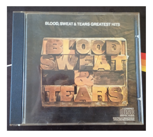 Cd - Blood, Sweat & Tears - Greatest Hits