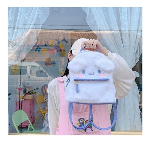 Bolso De Escuela Felpa Dibujos Animados Lindo Casual Niñas